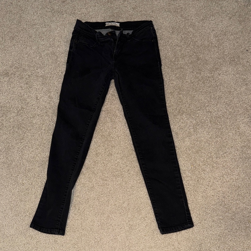 Free People Black Skinny Jeans